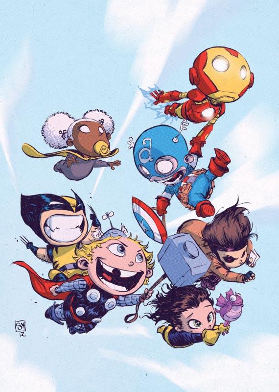 Adorable superhero babies 1