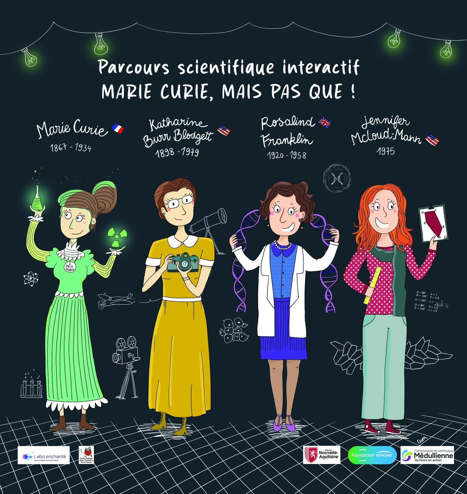 Photocall femmes scientifiques nouveau logo cdc
