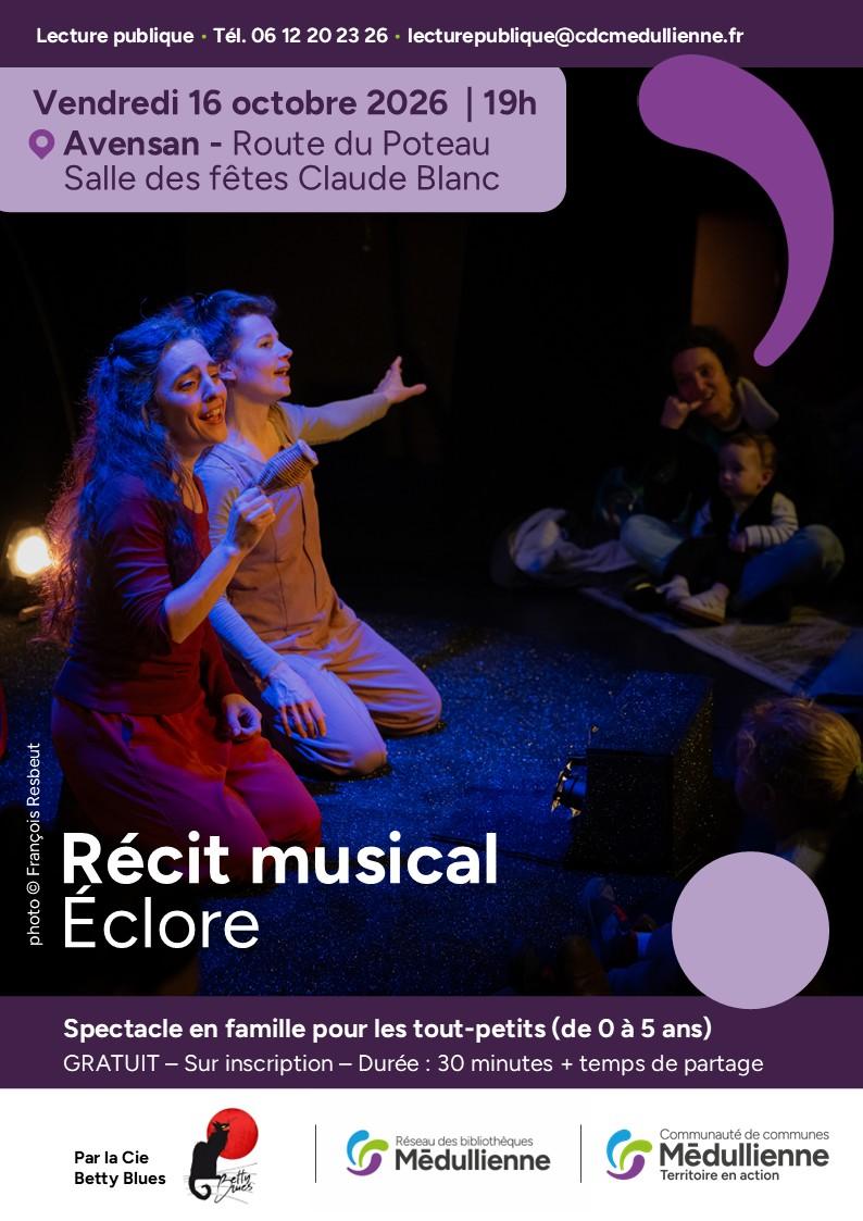 Recit musical eclore 16 10 26 avensan cdcmedullienne