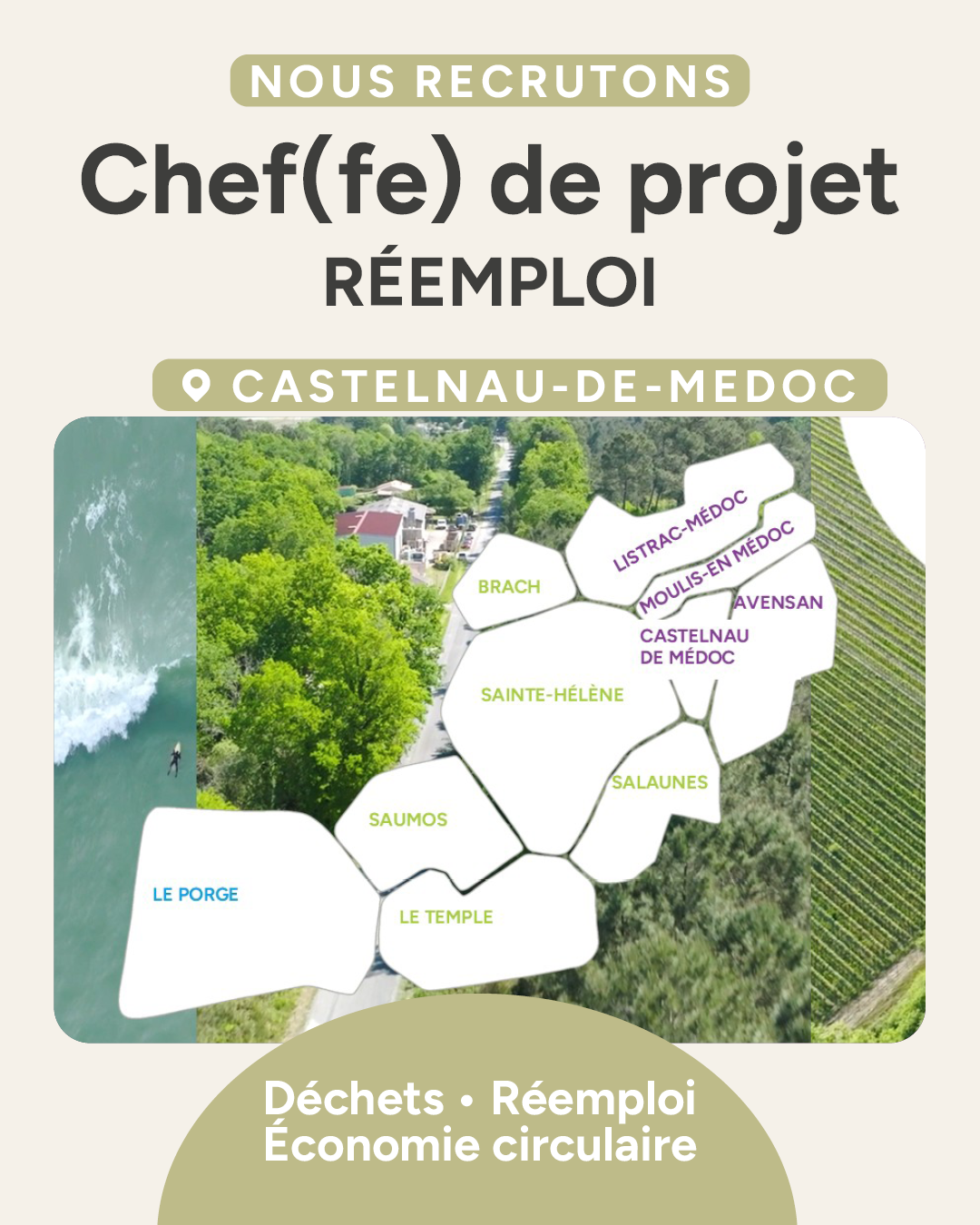 Visuel recrutement dechets reemploi
